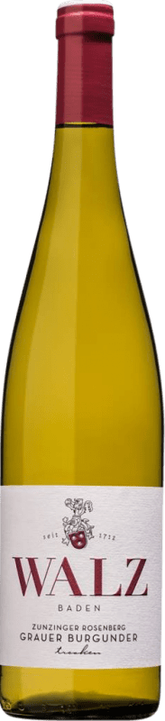 Envoi gratuit | Vin blanc Walz I.G. Rosenberg Baden Allemagne Pinot Gris 75 cl