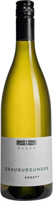 Бесплатная доставка | Белое вино Joachim Heger Sonett сухой I.G. Baden Baden Германия Pinot Grey 75 cl