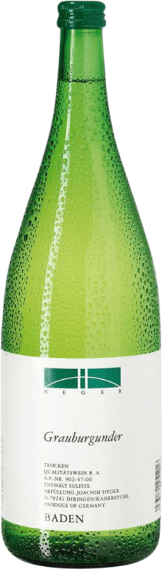 Envoi gratuit | Vin Blanc Joachim Heger Trocken — Sec I.G. Baden Baden Allemagne Pinot Gris 1 L
