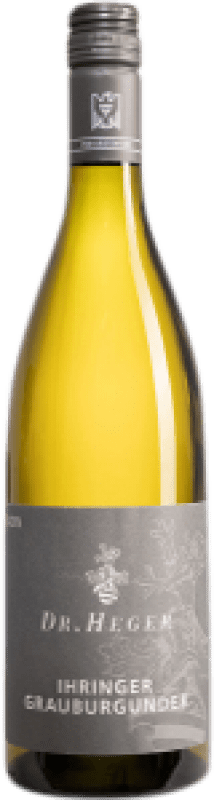 Envío gratis | Vino blanco Joachim Heger Ihringer Seco I.G. Baden Baden Alemania Pinot Gris 75 cl