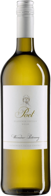 Spedizione Gratuita | Vino bianco Werkstück Weimar Poet Weiss Saale Unstrut Germania Nebbiolo, Riesling, Pinot Grigio, Pinot Auxerrois 1 L