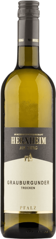 12,95 € Kostenloser Versand | Weißwein Herxheim am Berg Trocken Q.b.A. Pfälz
