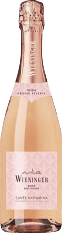 37,95 € | ロゼスパークリングワイン Wieninger Katharina Schaumwein Cuvée Rosé Sekt 予約 オーストリア Pinot Black, Nebbiolo 75 cl