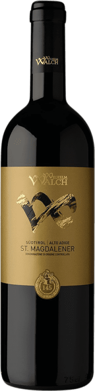 Free Shipping | Red wine Wilhelm Walch St Magdalener D.O.C. Südtirol Alto Adige Tirol del Sur Italy Lagrein, Vernatsch 75 cl