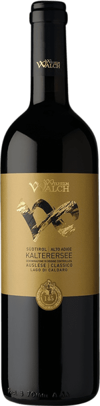 Free Shipping | Red wine Wilhelm Walch Auslese Classico Superiore D.O.C. Kalterersee Tirol del Sur Italy Vernatsch 75 cl