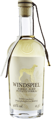 Envío gratis | Vodka Windspiel Barrel Aged Potato Vintage Alemania Botella Medium 50 cl