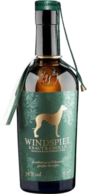 Бесплатная доставка | Травяной ликёр Windspiel Kraut & Knolle Германия бутылка Medium 50 cl