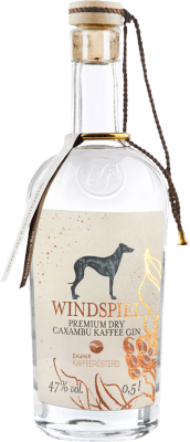 Envio grátis | Genever Gin Windspiel Premium Caxambu Kaffee London Dry Gin Alemanha Garrafa Medium 50 cl