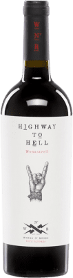 Wines N' Roses Highway To Hell Tinto Monastrell Valencia 75 cl