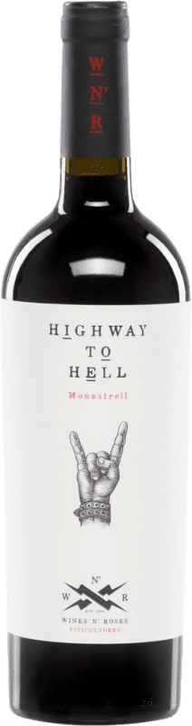 Envio grátis | Vinho Tinto Wines N' Roses Highway To Hell D.O. Valencia Comunidade Valenciana Espanha Monastrell 75 cl