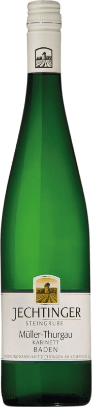 Envoi gratuit | Vin Blanc Jechtingen Kabinett — Récolte Mûre I.G. Baden Baden Allemagne Müller-Thurgau 75 cl