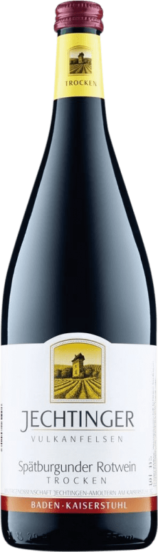 Free Shipping | Red wine Jechtingen Dry I.G. Baden Baden Germany Pinot Black 1 L