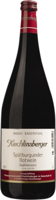 Free Shipping | Red wine Kiechlinsbergen Dry I.G. Baden Baden Germany Pinot Black 1 L