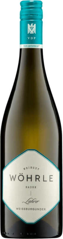 Envoi gratuit | Vin blanc Lahrer Sec I.G. Baden Baden Allemagne Pinot Blanc 75 cl