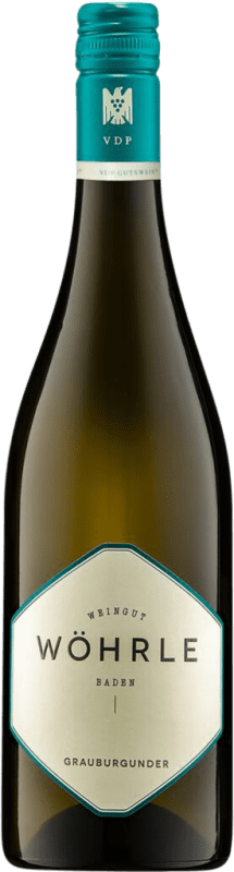 Envio grátis | Vinho branco Wöhrle Seco I.G. Baden Baden Alemanha Pinot Cinza 75 cl