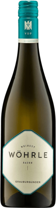Envío gratis | Vino Blanco Wöhrle Trocken — Seco I.G. Baden Baden Alemania Pinot Gris 75 cl