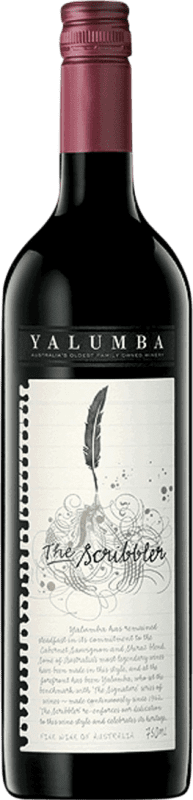 27,95 € Envío gratis | Vino tinto Yalumba The Scribbler Cabernet Sauvignon & Syrah I.G. Barossa Valley