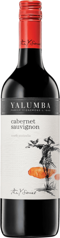 Free Shipping | Red wine Yalumba Y I.G. Southern Australia Southern Australia Australia Cabernet Sauvignon 75 cl