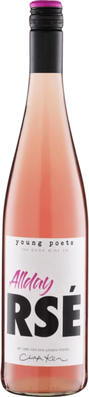 Free Shipping | Rosé wine Young Poets All Day Rosé I.G. Baden Baden-Württemberg Germany Muscat, Zweigelt 75 cl