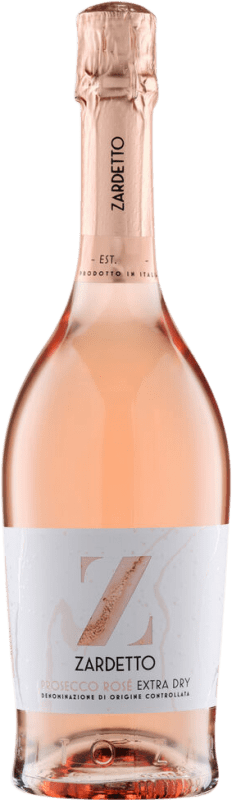 Free Shipping | Rosé sparkling Zardetto Millesimato Rose D.O.C. Prosecco Friuli-Venezia Giulia Italy Nebbiolo, Glera 75 cl