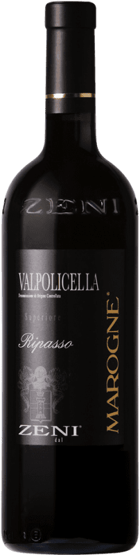 18,95 € | Красное вино Zeni Marogne D.O.C. Valpolicella Ripasso Venecia Италия Nebbiolo — Неббиоло, Corvina — Корвина, Molinara — Молинара 75 cl