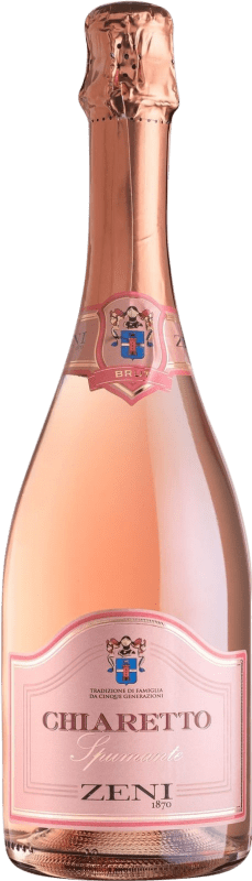 Envio grátis | Espumante rosé Zeni Chiaretto Spumante Brut I.G.T. Venezia Venecia Itália 75 cl