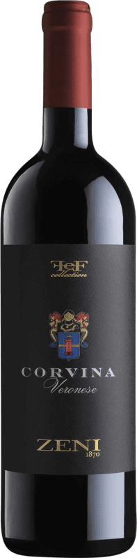 Free Shipping | Red wine Zeni Corvina Rosso I.G.T. Veronese Venecia Italy Corvina 75 cl