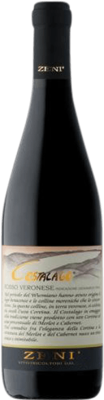 Free Shipping | Red wine Zeni Costalago Rosso I.G.T. Veronese Venecia Italy 75 cl