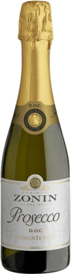 7,95 € | Белое игристое Zonin брют D.O.C. Prosecco Фриули-Венеция-Джулия Италия Glera Половина бутылки 37 cl