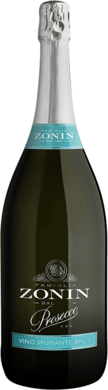 31,95 € Envoi gratuit | Vin Mousseux Blanc Zonin Spumante Brut D.O.C. Prosecco Bouteille Magnum 1,5 L