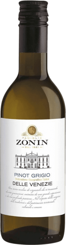 2,95 € Envoi gratuit | Vin Blanc Zonin Classique I.G.T. Venezia Petite Bouteille 25 cl