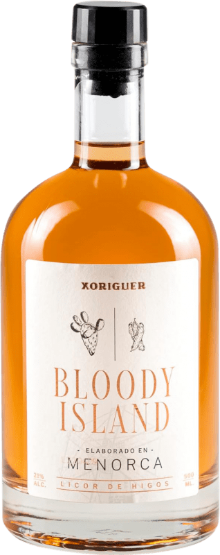 39,95 € Envío gratis | Licores Xoriguer Gin Higos Chumbos Botella Medium 50 cl