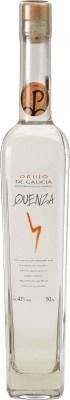 Kostenloser Versand | Tresterbrand Orujo Quenza Galizien Spanien Medium-Flasche 50 cl