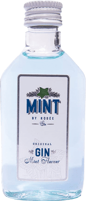 Gin 12 units box Mint by Rosée Gin Miniature Bottle 5 cl