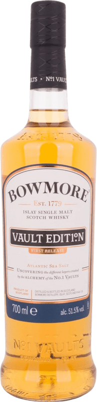 Free Shipping | Single Malt Whisky Morrison's Bowmore Vault United Kingdom 70 cl