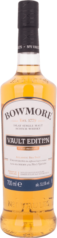 Free Shipping | Whisky Single Malt Morrison's Bowmore Vault United Kingdom 70 cl