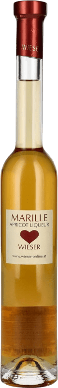 27,95 € Envío gratis | Licores Wieser Marille Apricot Botellín Tercio 35 cl