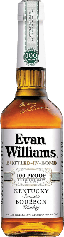 59,95 € 免费送货 | 波本威士忌 Marie Brizard Evan Williams 白色的