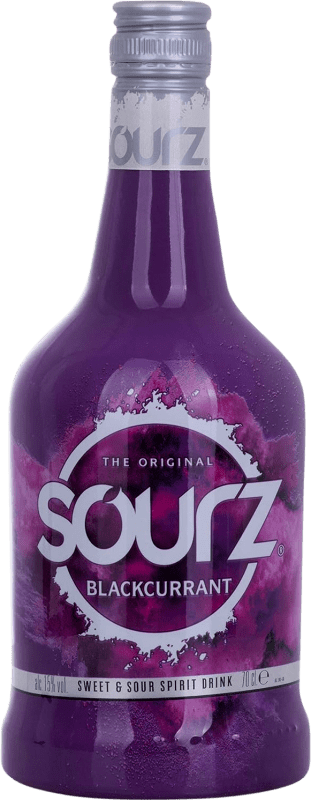 Бесплатная доставка | Ликёры Sourz Blackcurrant Объединенное Королевство 70 cl