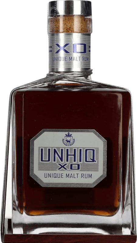 139,95 € 免费送货 | 朗姆酒 Old Vintage Quorhum Unhiq XO 瓶子 Medium 50 cl