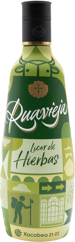 Free Shipping | Herbal liqueur Ruavieja Edición Xacobeo Spain 70 cl