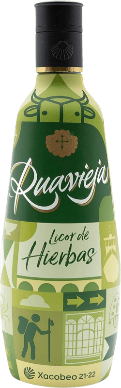 Бесплатная доставка | Травяной ликёр Ruavieja Edición Xacobeo Испания 70 cl