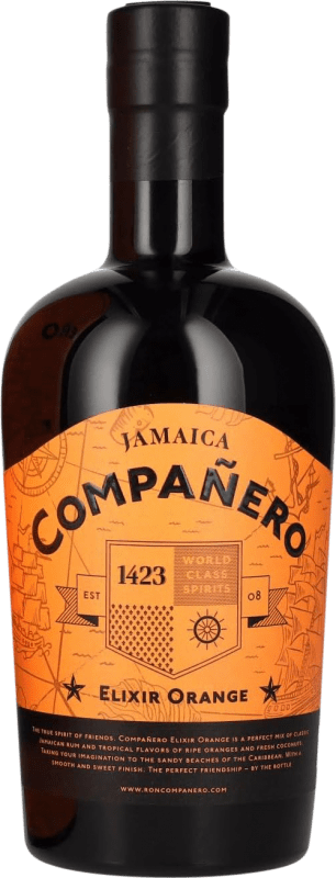 Free Shipping | Liqueurs 1423 World Class Spirits Compañero Jamaica Trinidad and Tobago 70 cl Orange