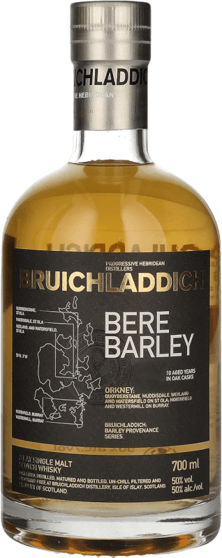 118,95 € | Односолодовый виски Bruichladdich Bere Barley Айла Объединенное Королевство 10 Лет 70 cl