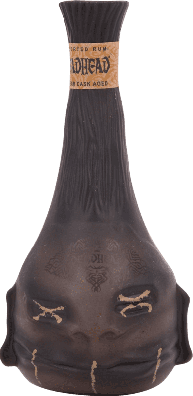 10,95 € Envio grátis | Rum Deadhead Rum 6 Anos Garrafinha Miniatura 5 cl