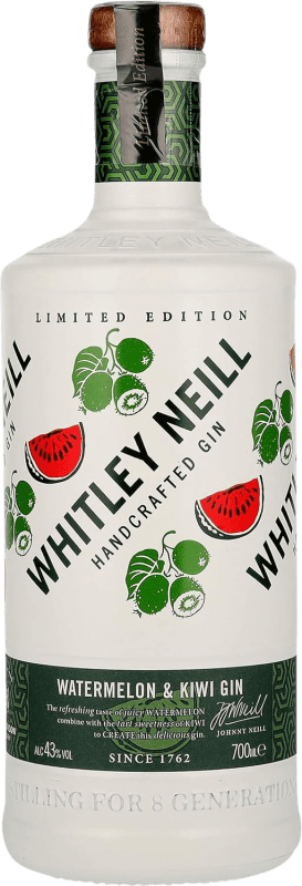 29,95 € | Джин Whitley Neill Watermelon & Kiwi Limited Edition Gin Объединенное Королевство 70 cl