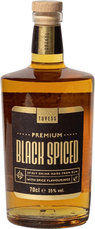 Envío gratis | Ron Tovess Negro Reino Unido 70 cl Spiced — Especiado