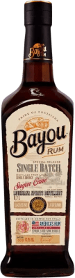 Rum Louisiana Bayou Black — Edition Schwarz, Single Cask — Einzelfass, Limitierte Edition, Artesanal — Handgemacht 5 Jahre 70 cl