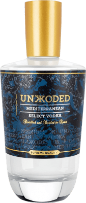 伏特加 Unkkoded. Premium Mediterráneo 70 cl