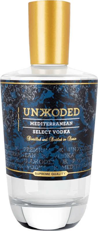 72,95 € 免费送货 | 伏特加 Unkkoded. Premium Mediterráneo